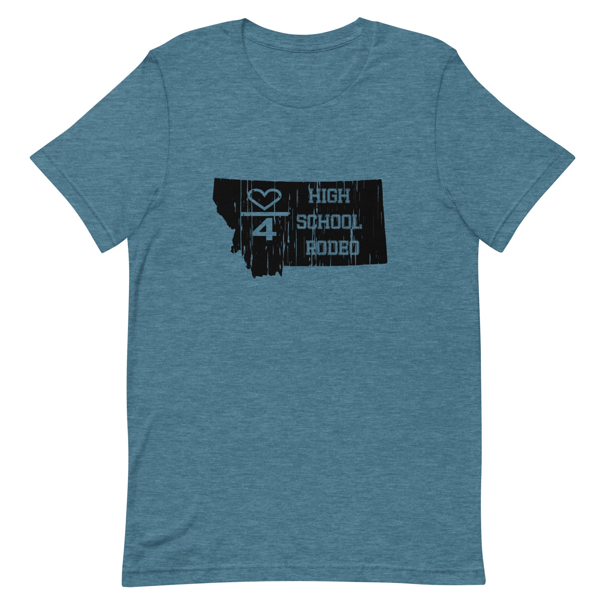 Heart for High School RodeoUnisex t-shirt